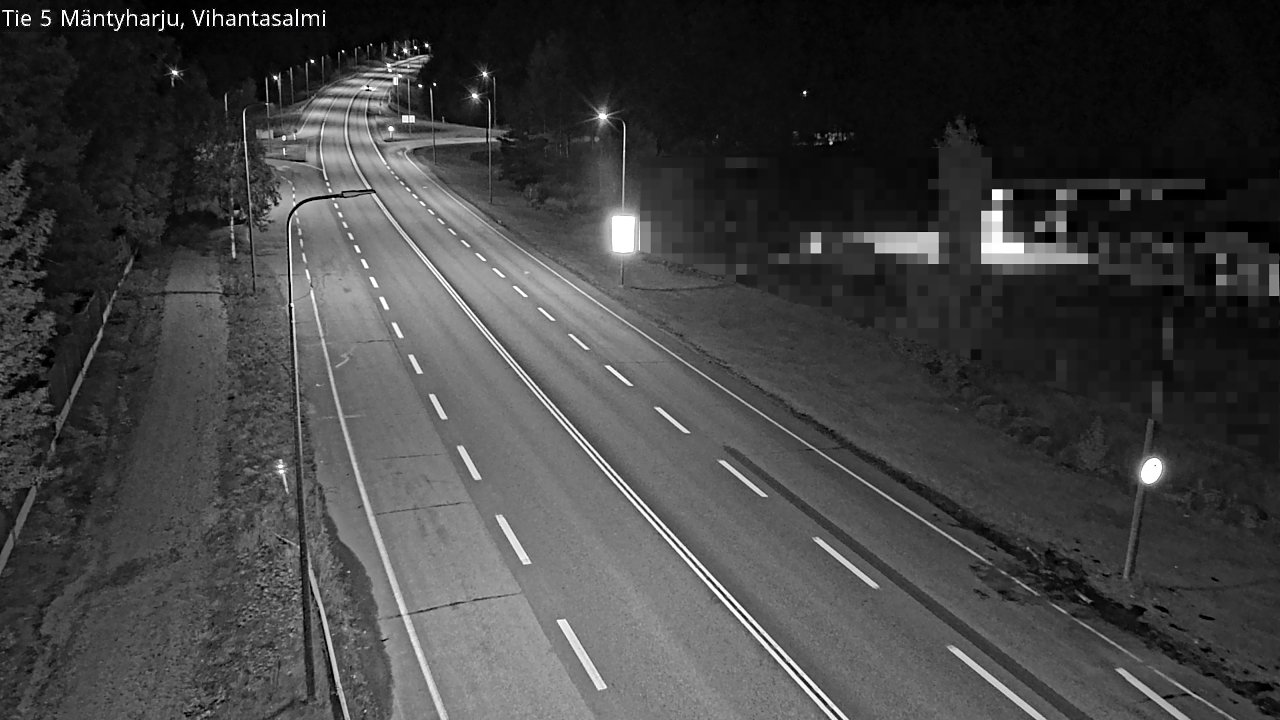Weather Camera Image Road 5 Mäntyharju, Vihantasalm, Mäntyharju, Etelä-Savo