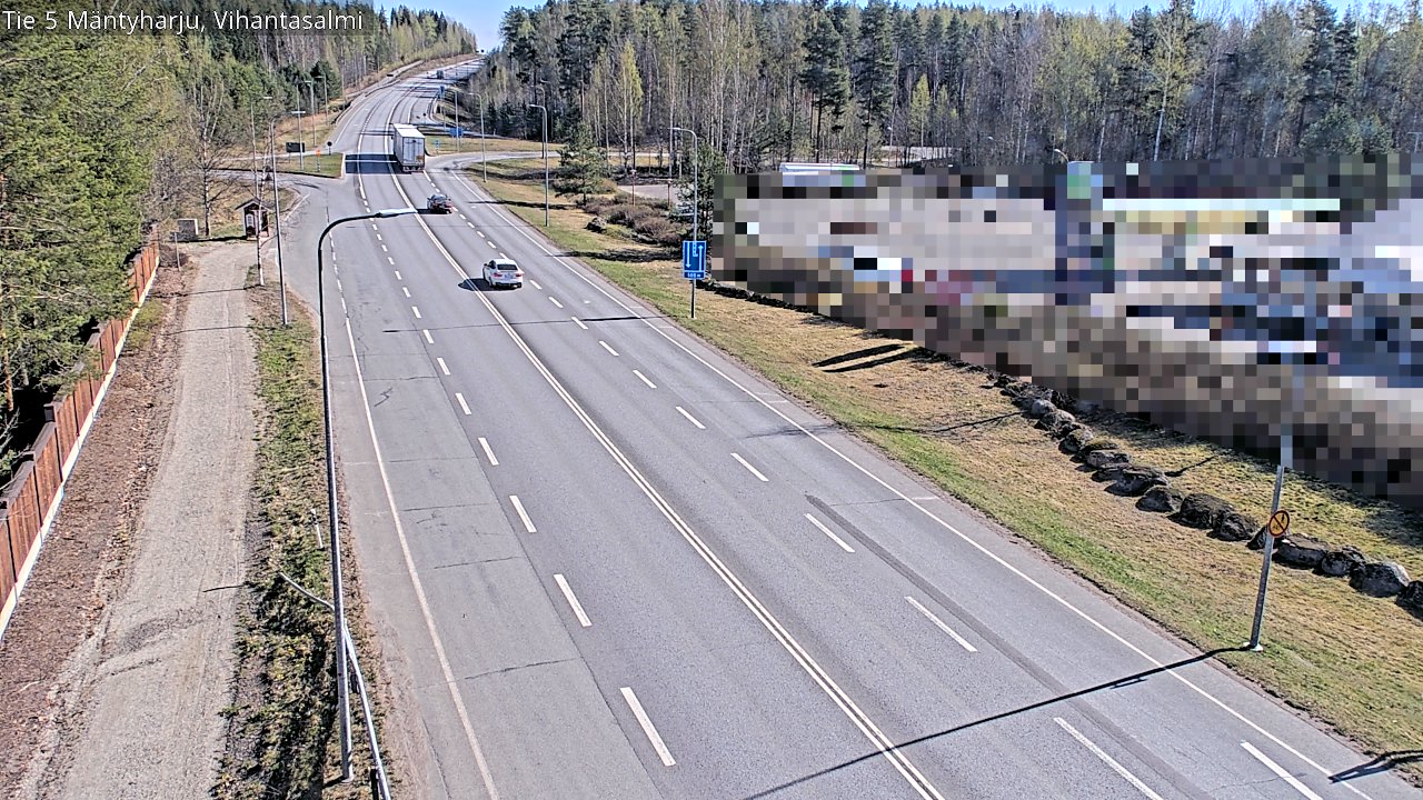 Kelikamerat Kuva Tie 5 Mäntyharju, Vihantasalmi, Mäntyharju, Etelä-Savo