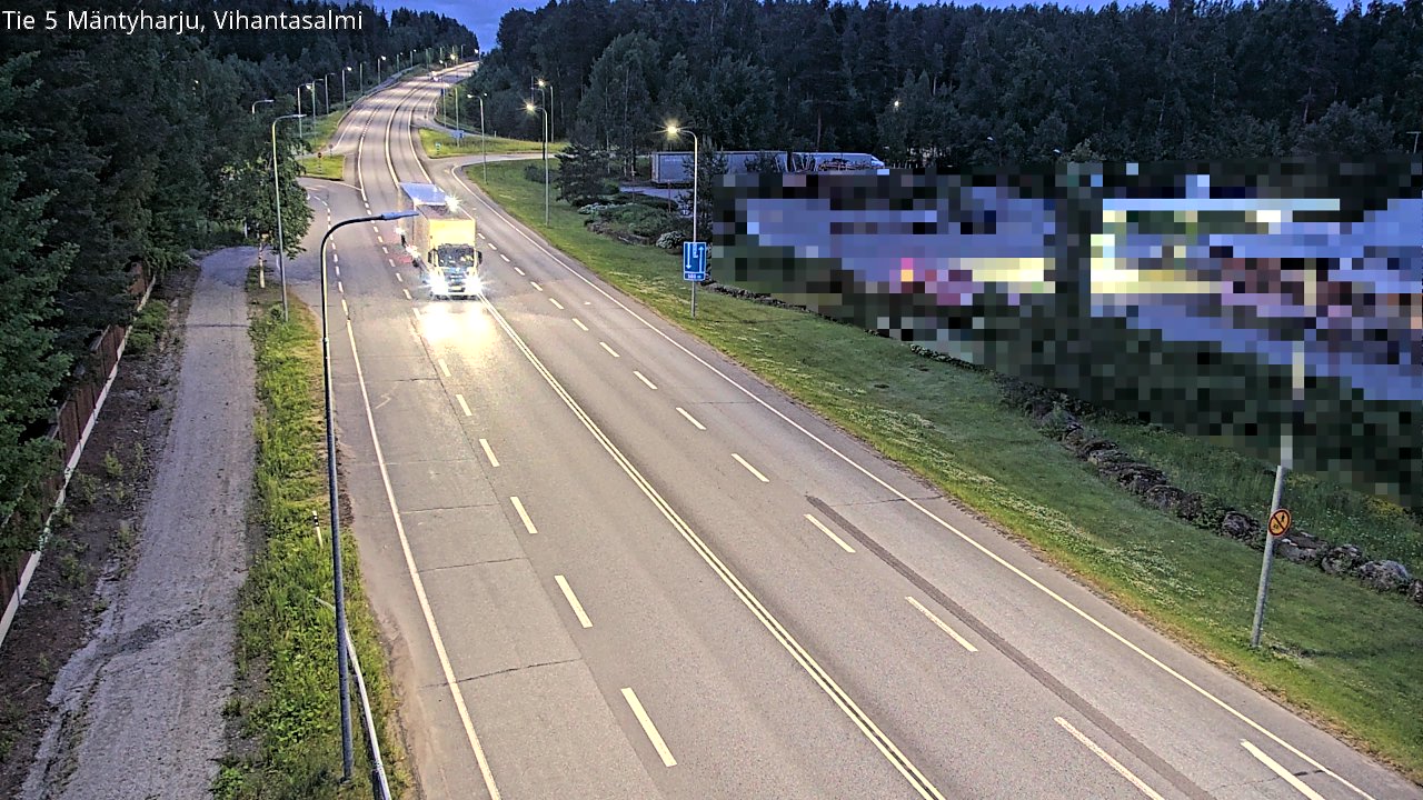 Kelikamerat Kuva Tie 5 Mäntyharju, Vihantasalmi, Mäntyharju, Etelä-Savo