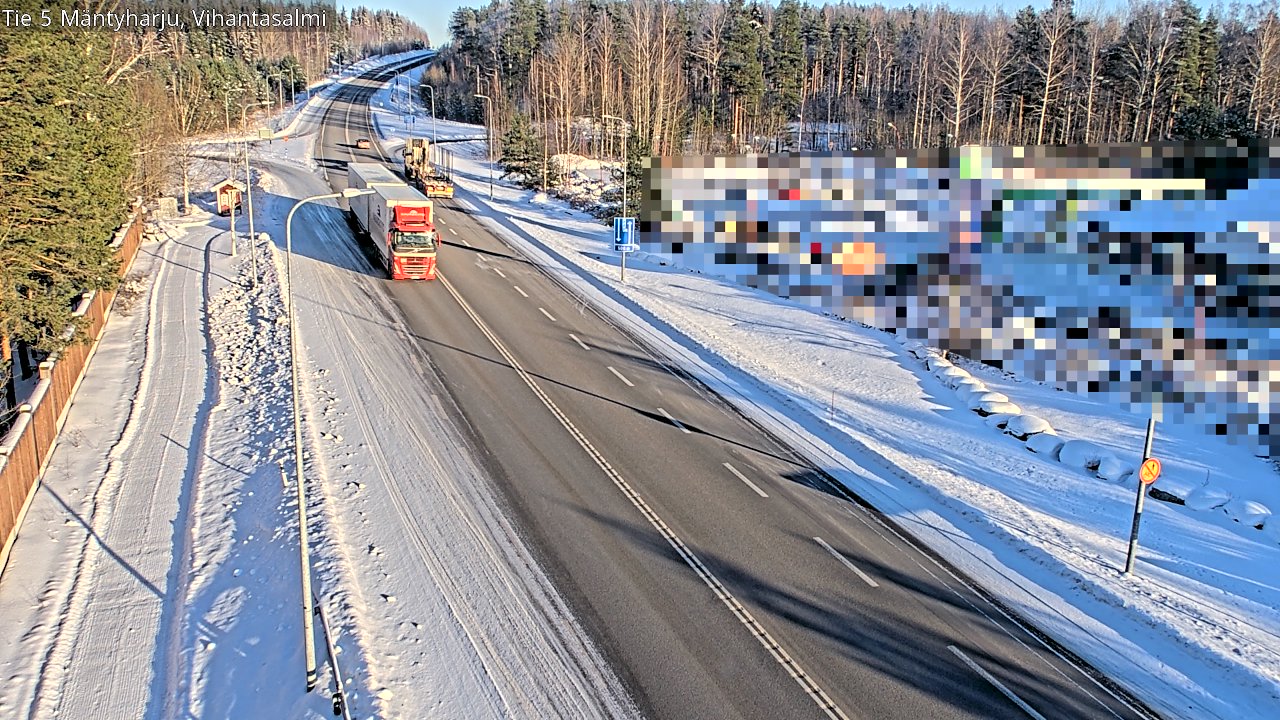 Kelikamerat Kuva Tie 5 Mäntyharju, Vihantasalmi, Mäntyharju, Etelä-Savo