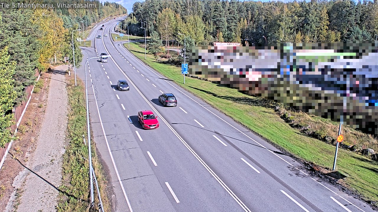 Kelikamerat Kuva Tie 5 Mäntyharju, Vihantasalmi, Mäntyharju, Etelä-Savo