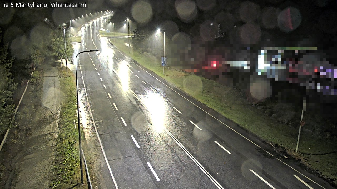 Weather Camera Image Road 5 Mäntyharju, Vihantasalm, Mäntyharju, Etelä-Savo