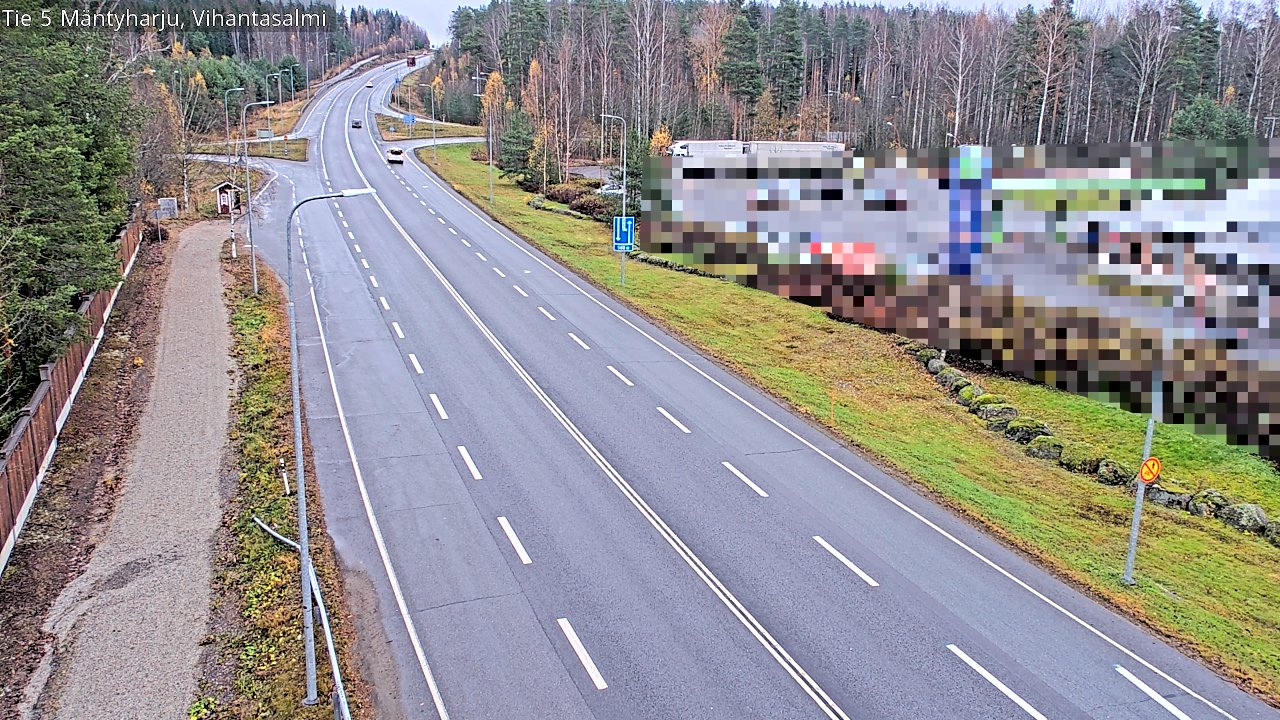 Kelikamerat Kuva Tie 5 Mäntyharju, Vihantasalmi, Mäntyharju, Etelä-Savo