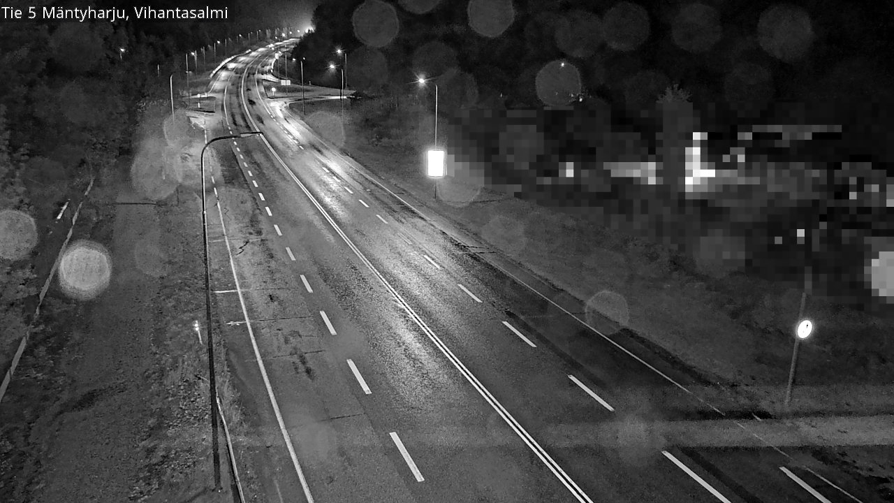 Weather Camera Image Road 5 Mäntyharju, Vihantasalm, Mäntyharju, Etelä-Savo