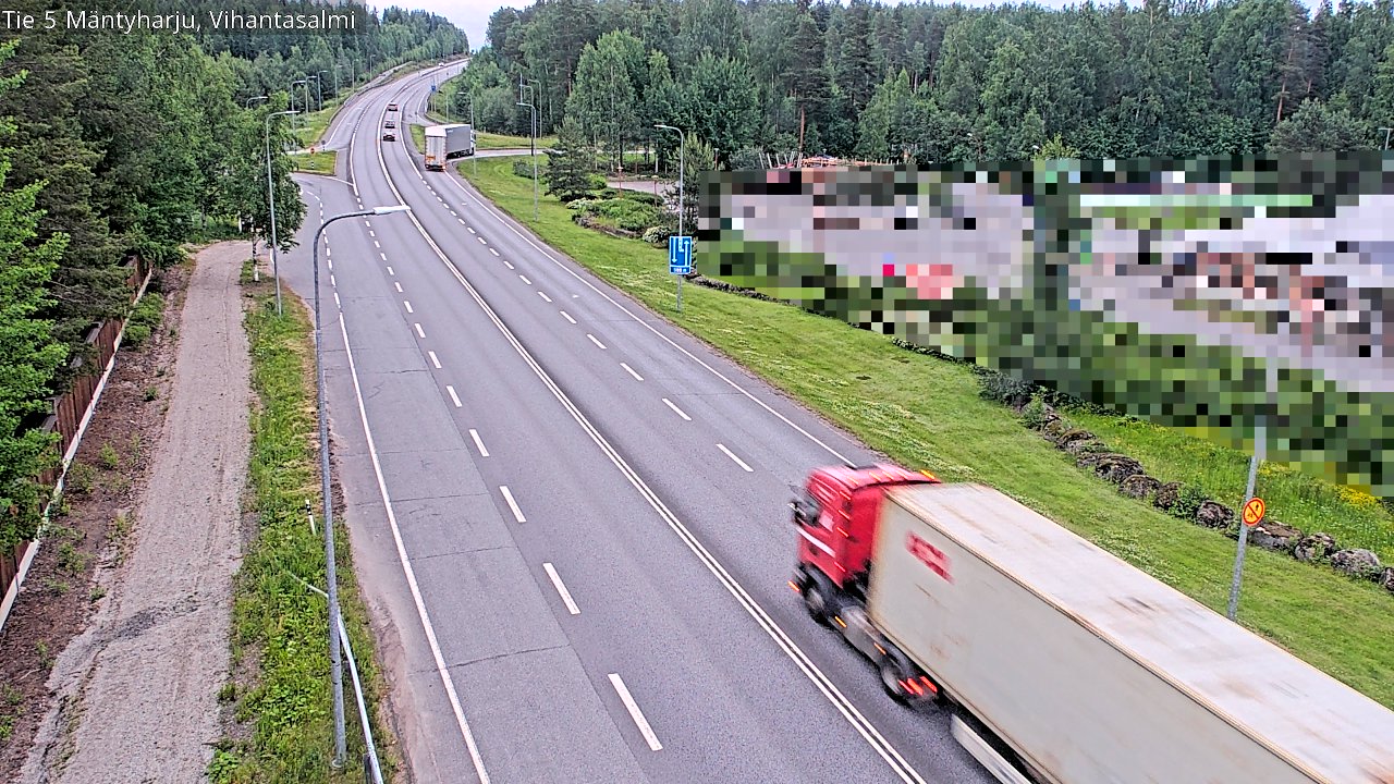 Kelikamerat Kuva Tie 5 Mäntyharju, Vihantasalmi, Mäntyharju, Etelä-Savo