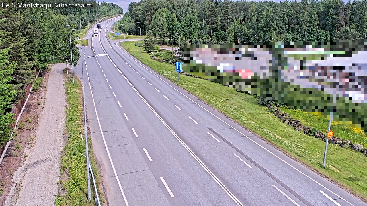 Kelikamerat Kuva Tie 5 Mäntyharju, Vihantasalmi, Mäntyharju, Etelä-Savo