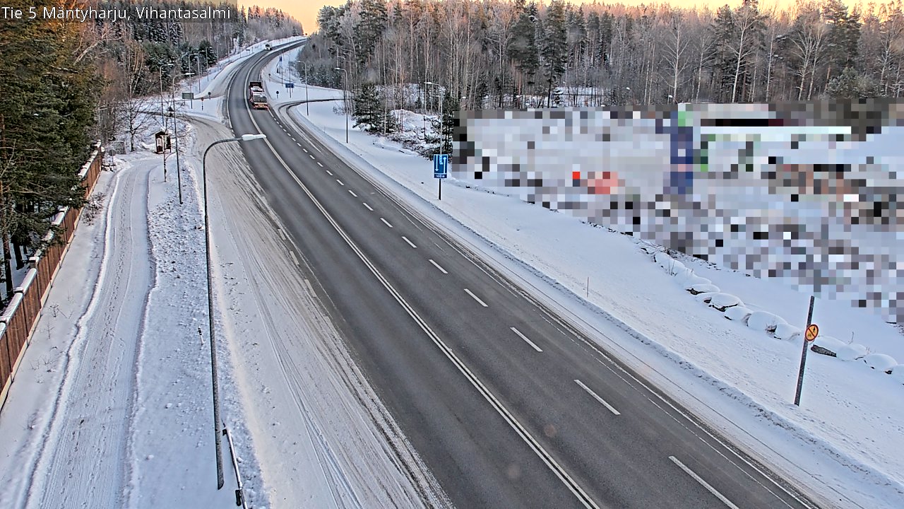 Kelikamerat Kuva Tie 5 Mäntyharju, Vihantasalmi, Mäntyharju, Etelä-Savo