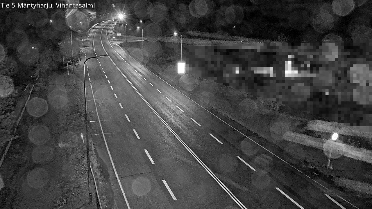 Weather Camera Image Road 5 Mäntyharju, Vihantasalm, Mäntyharju, Etelä-Savo
