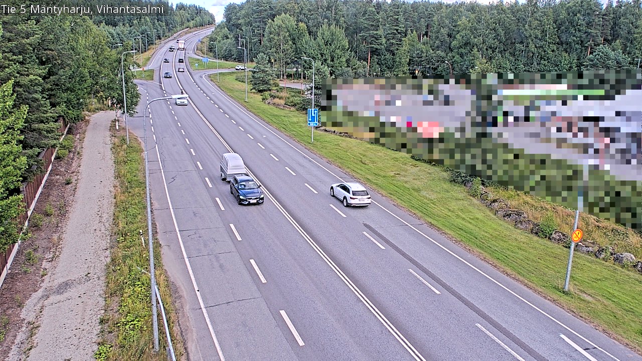 Kelikamerat Kuva Tie 5 Mäntyharju, Vihantasalmi, Mäntyharju, Etelä-Savo