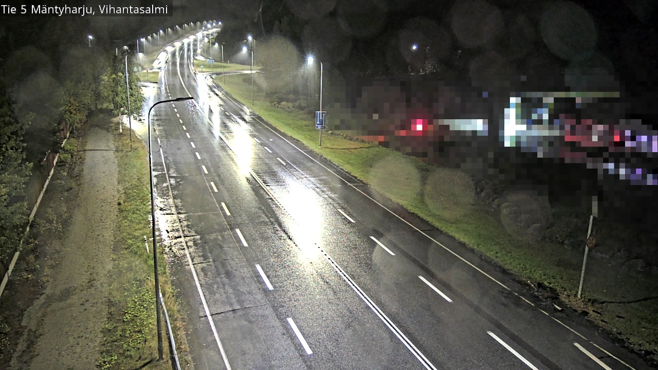 Weather Camera Image Road 5 Mäntyharju, Vihantasalm, Mäntyharju, Etelä-Savo