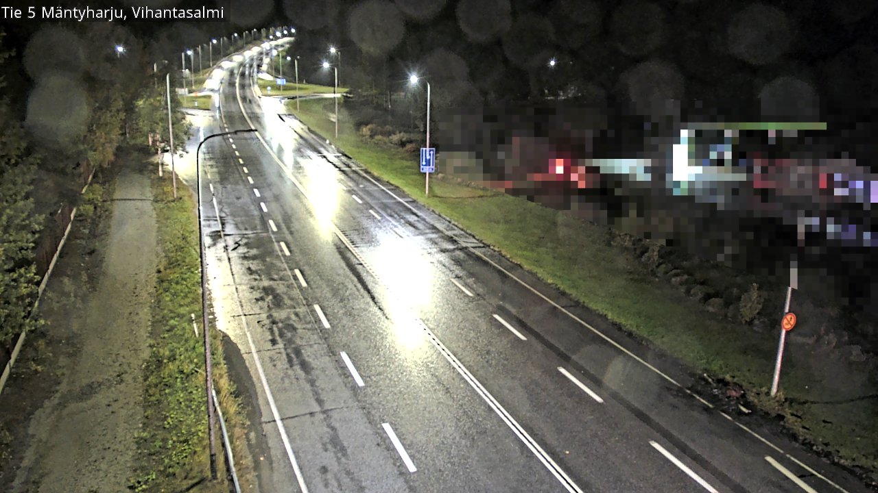Weather Camera Image Road 5 Mäntyharju, Vihantasalm, Mäntyharju, Etelä-Savo