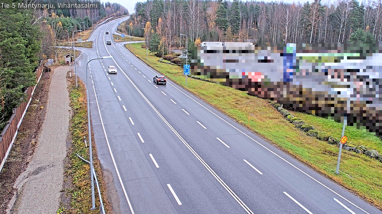 Kelikamerat Kuva Tie 5 Mäntyharju, Vihantasalmi, Mäntyharju, Etelä-Savo