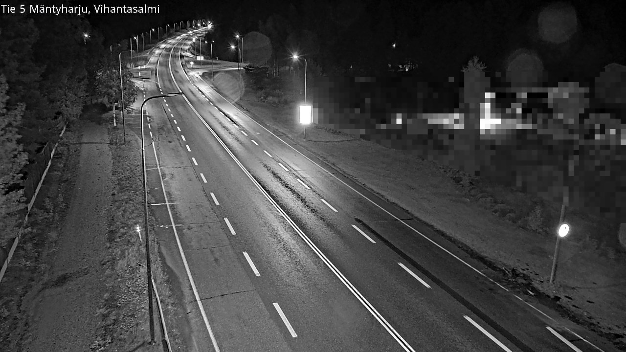 Weather Camera Image Road 5 Mäntyharju, Vihantasalm, Mäntyharju, Etelä-Savo