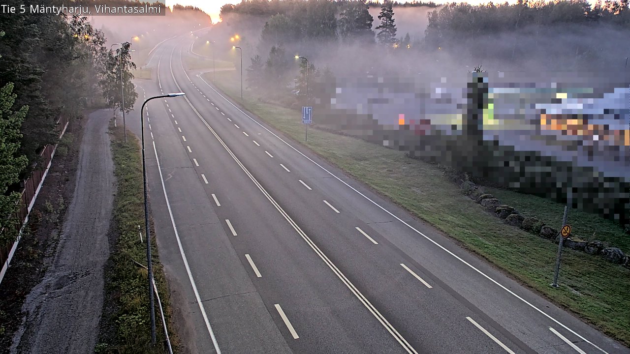 Kelikamerat Kuva Tie 5 Mäntyharju, Vihantasalmi, Mäntyharju, Etelä-Savo