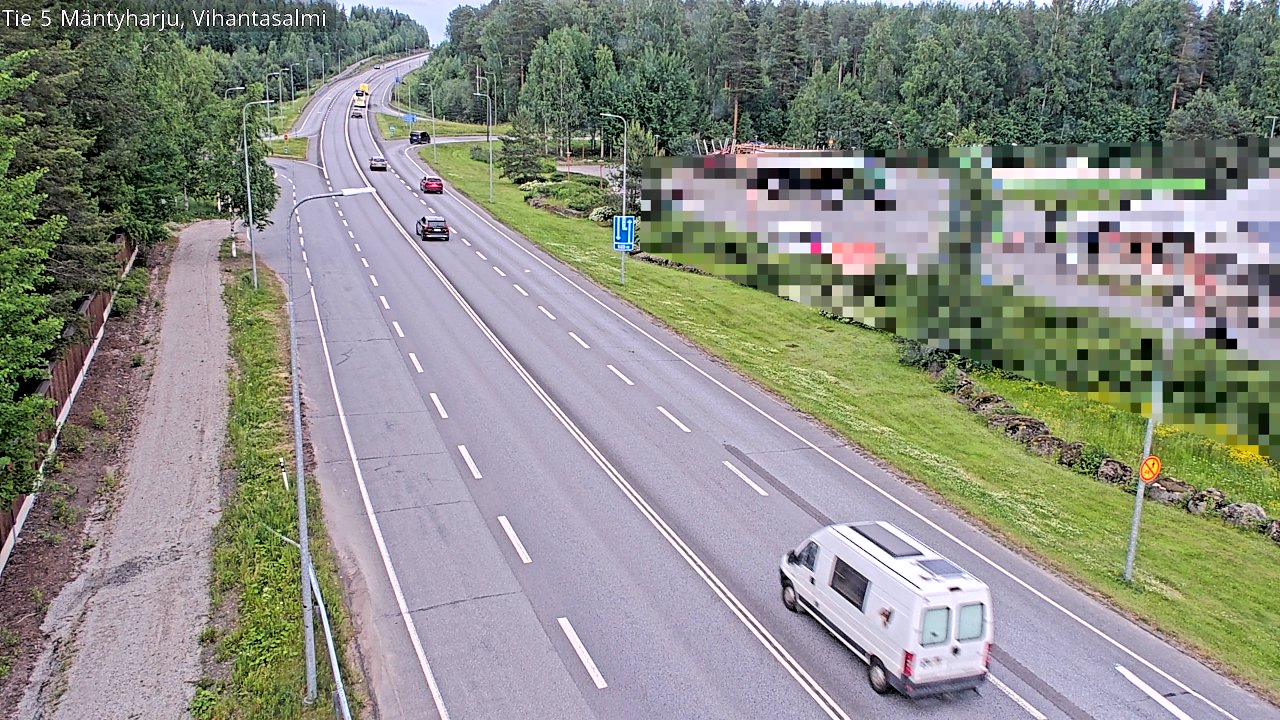 Kelikamerat Kuva Tie 5 Mäntyharju, Vihantasalmi, Mäntyharju, Etelä-Savo