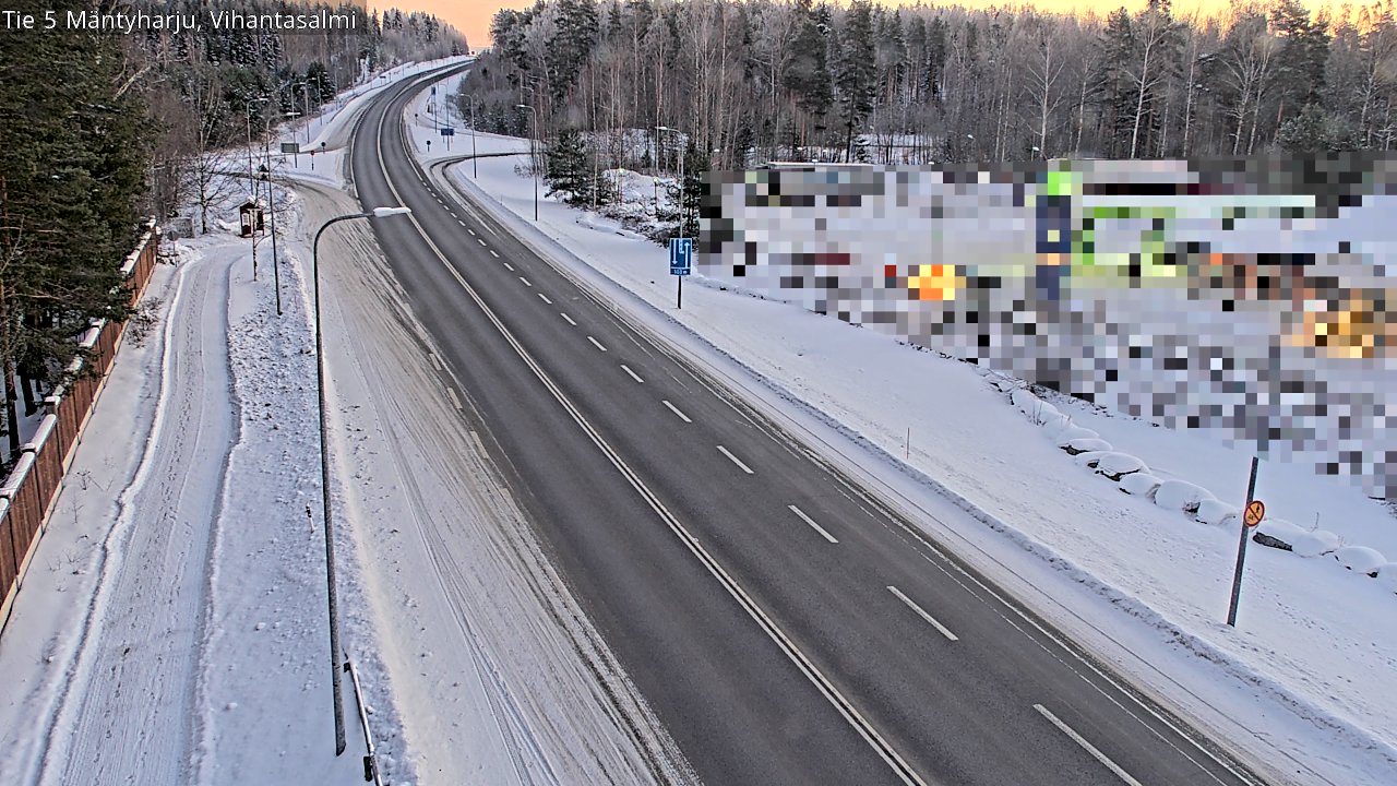 Kelikamerat Kuva Tie 5 Mäntyharju, Vihantasalmi, Mäntyharju, Etelä-Savo