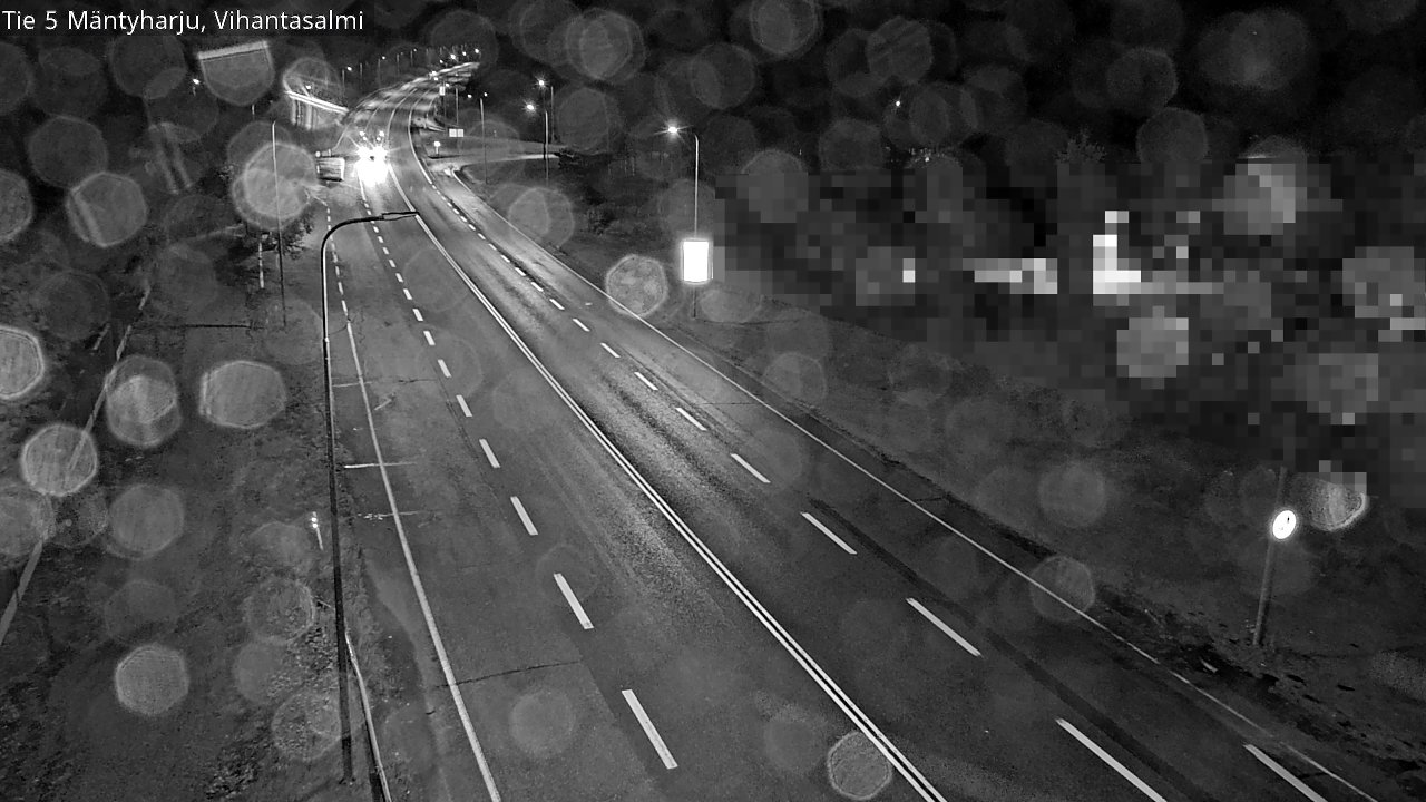 Weather Camera Image Road 5 Mäntyharju, Vihantasalm, Mäntyharju, Etelä-Savo