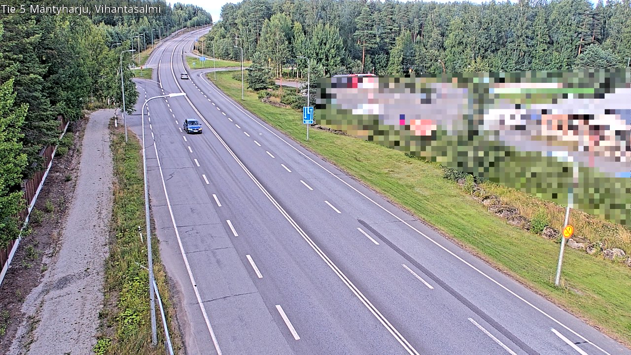 Kelikamerat Kuva Tie 5 Mäntyharju, Vihantasalmi, Mäntyharju, Etelä-Savo