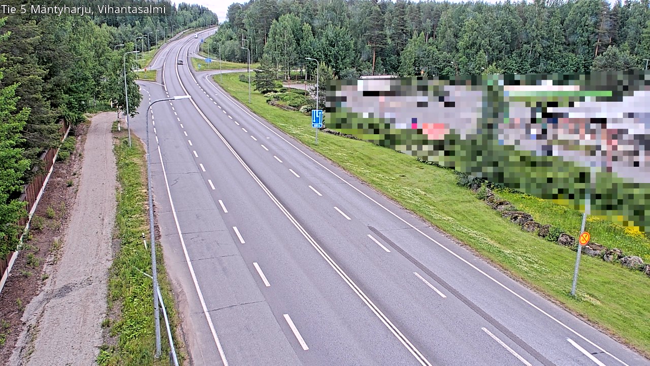 Kelikamerat Kuva Tie 5 Mäntyharju, Vihantasalmi, Mäntyharju, Etelä-Savo
