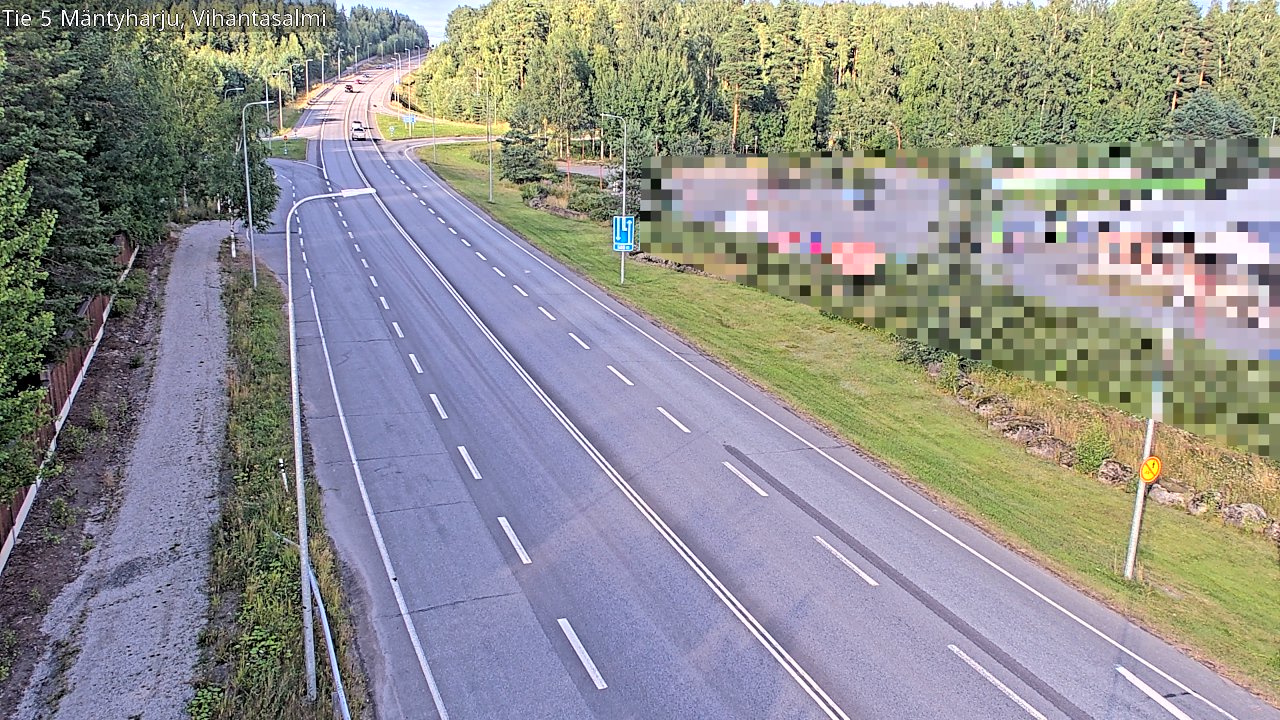 Kelikamerat Kuva Tie 5 Mäntyharju, Vihantasalmi, Mäntyharju, Etelä-Savo