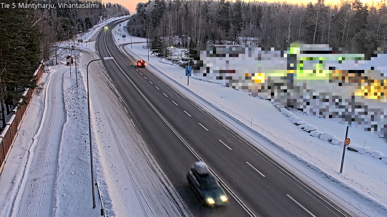 Kelikamerat Kuva Tie 5 Mäntyharju, Vihantasalmi, Mäntyharju, Etelä-Savo