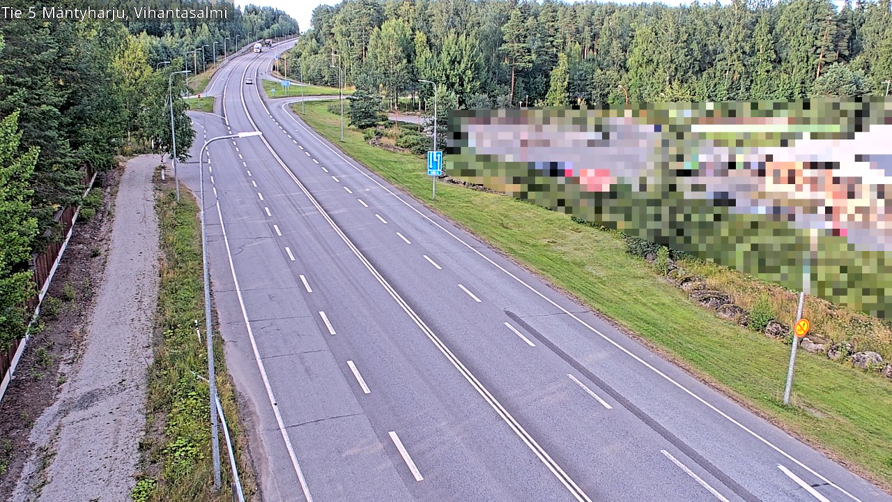 Kelikamerat Kuva Tie 5 Mäntyharju, Vihantasalmi, Mäntyharju, Etelä-Savo