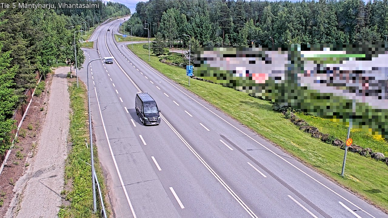 Kelikamerat Kuva Tie 5 Mäntyharju, Vihantasalmi, Mäntyharju, Etelä-Savo