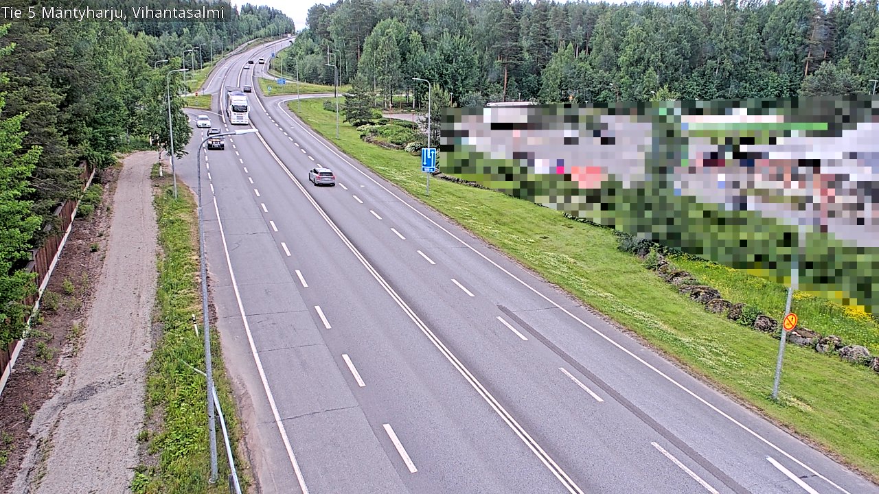 Kelikamerat Kuva Tie 5 Mäntyharju, Vihantasalmi, Mäntyharju, Etelä-Savo
