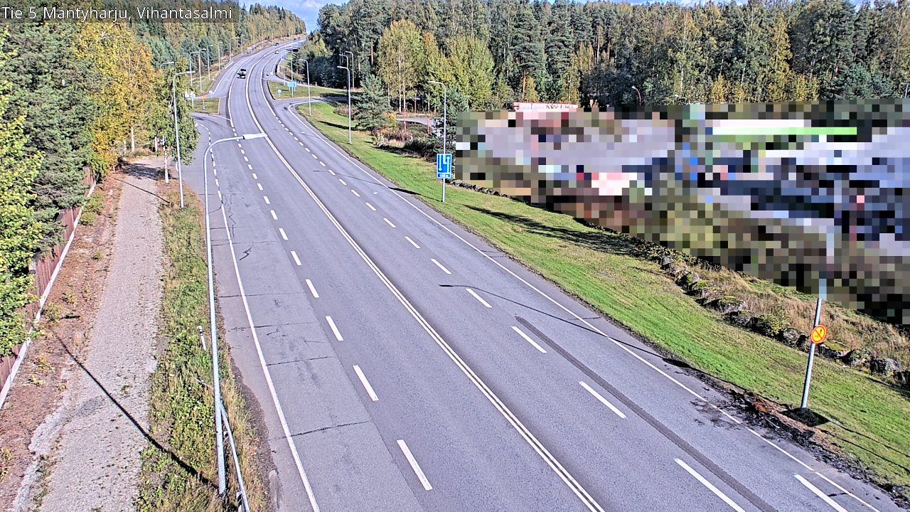 Kelikamerat Kuva Tie 5 Mäntyharju, Vihantasalmi, Mäntyharju, Etelä-Savo