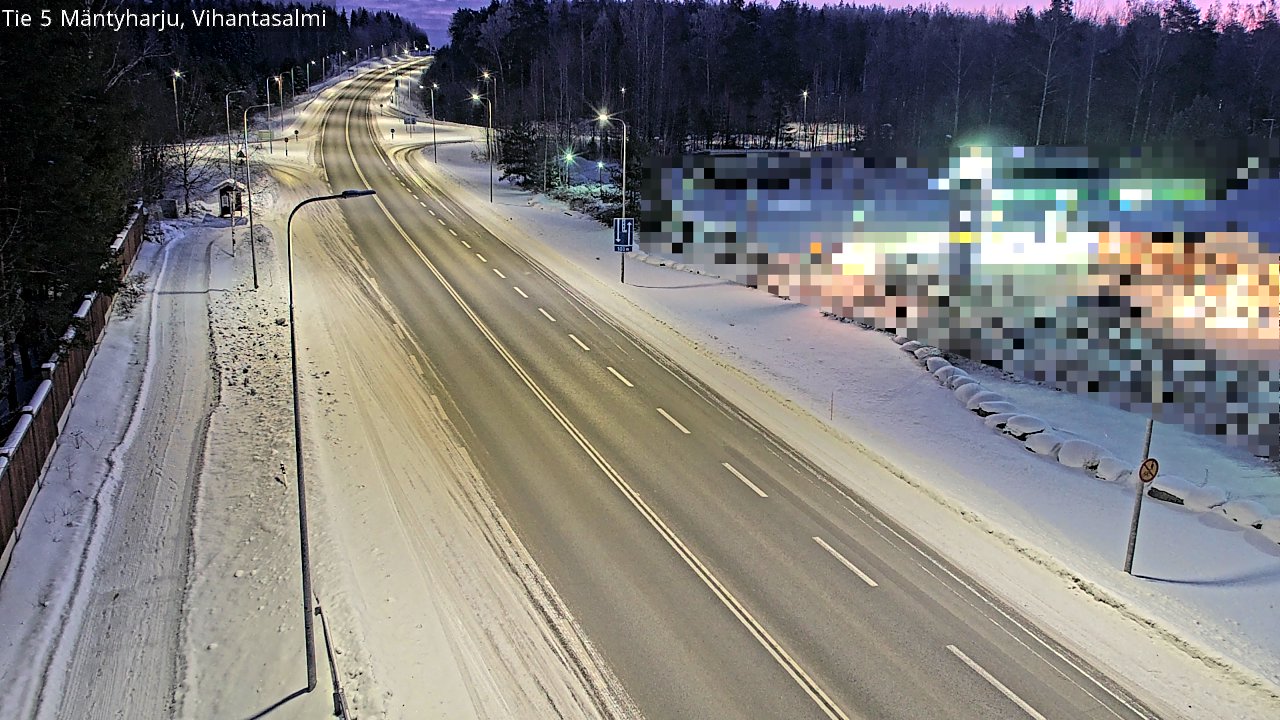 Kelikamerat Kuva Tie 5 Mäntyharju, Vihantasalmi, Mäntyharju, Etelä-Savo