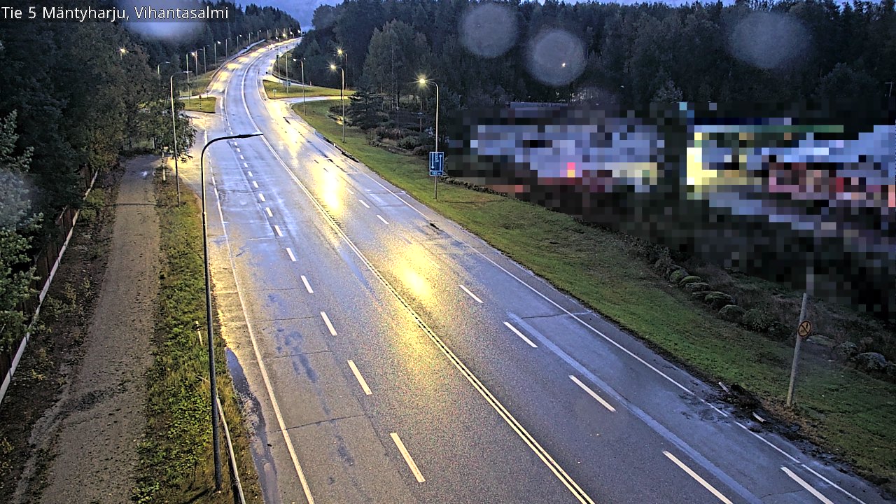 Weather Camera Image Road 5 Mäntyharju, Vihantasalm, Mäntyharju, Etelä-Savo