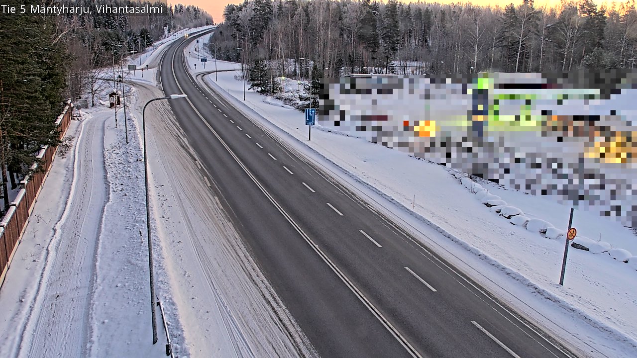 Kelikamerat Kuva Tie 5 Mäntyharju, Vihantasalmi, Mäntyharju, Etelä-Savo