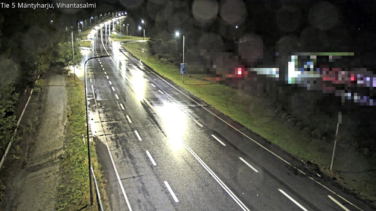 Weather Camera Image Road 5 Mäntyharju, Vihantasalm, Mäntyharju, Etelä-Savo