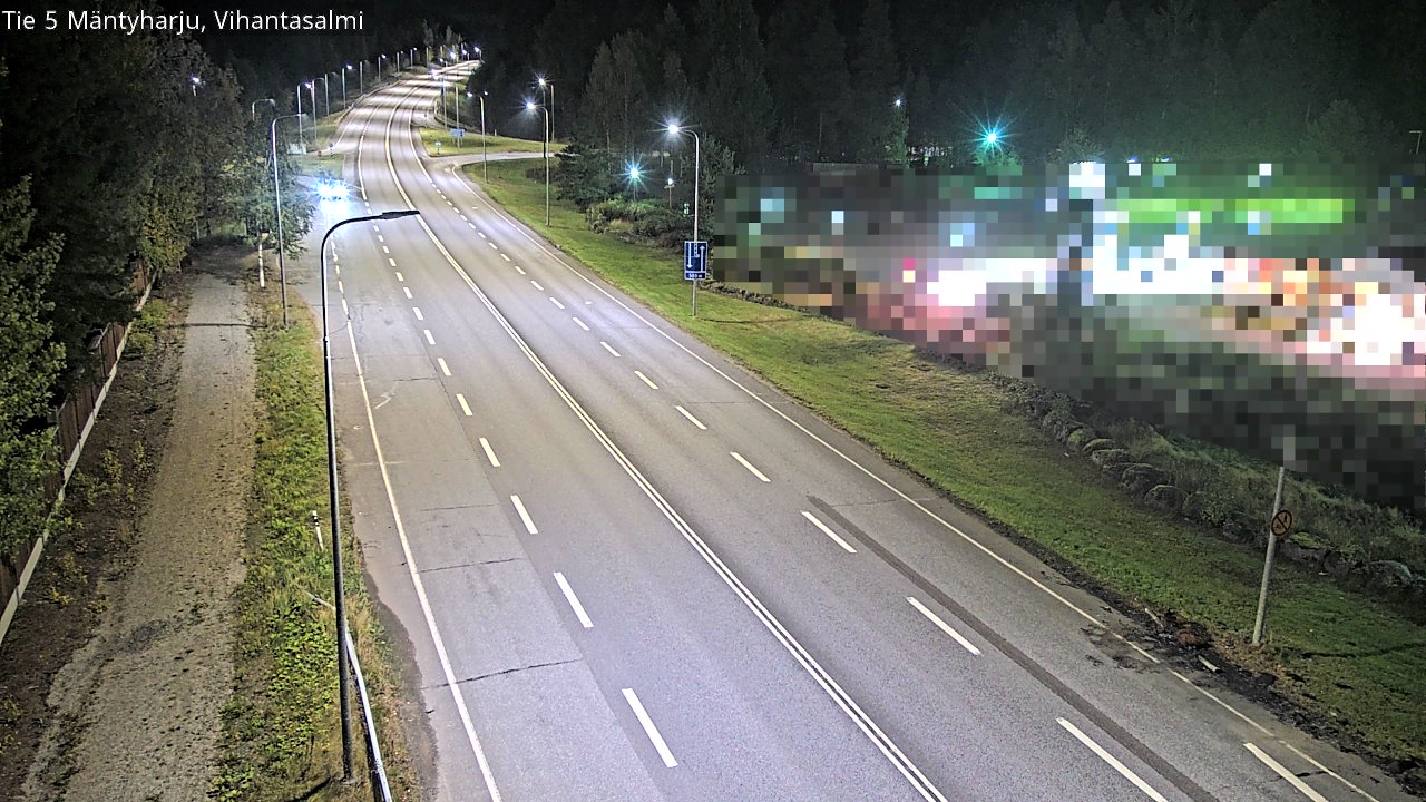 Weather Camera Image Road 5 Mäntyharju, Vihantasalm, Mäntyharju, Etelä-Savo