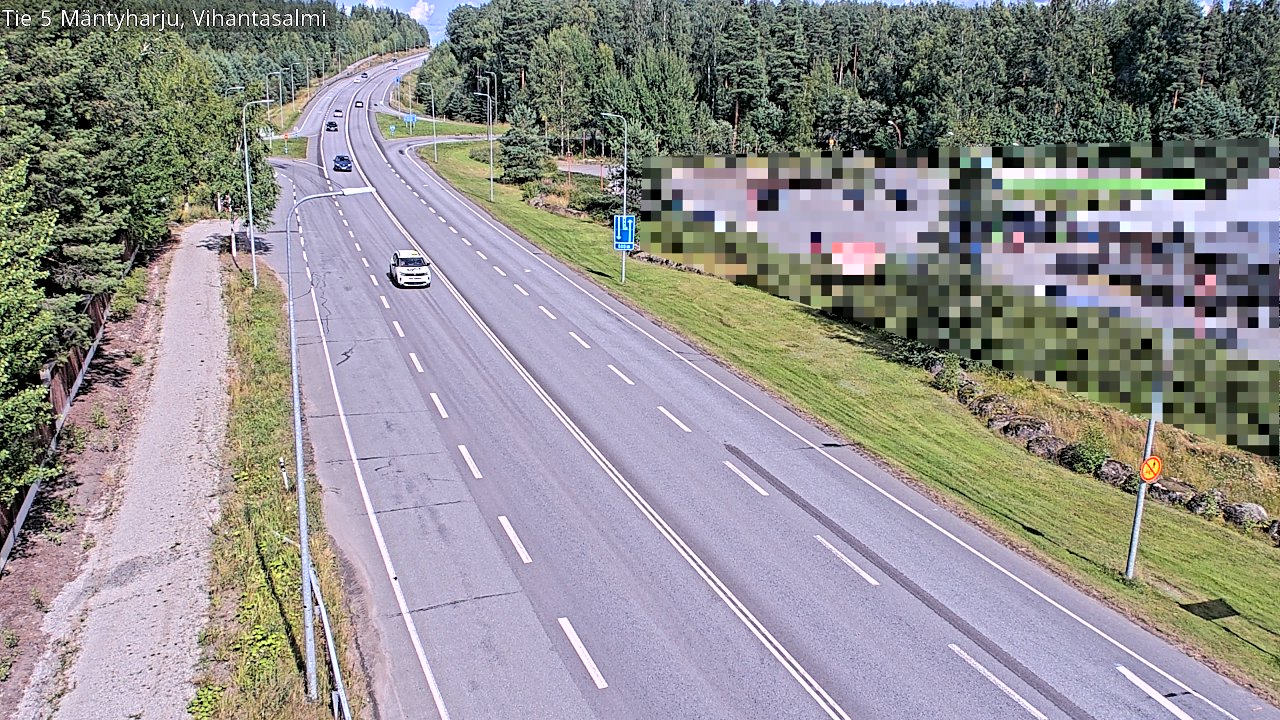 Kelikamerat Kuva Tie 5 Mäntyharju, Vihantasalmi, Mäntyharju, Etelä-Savo