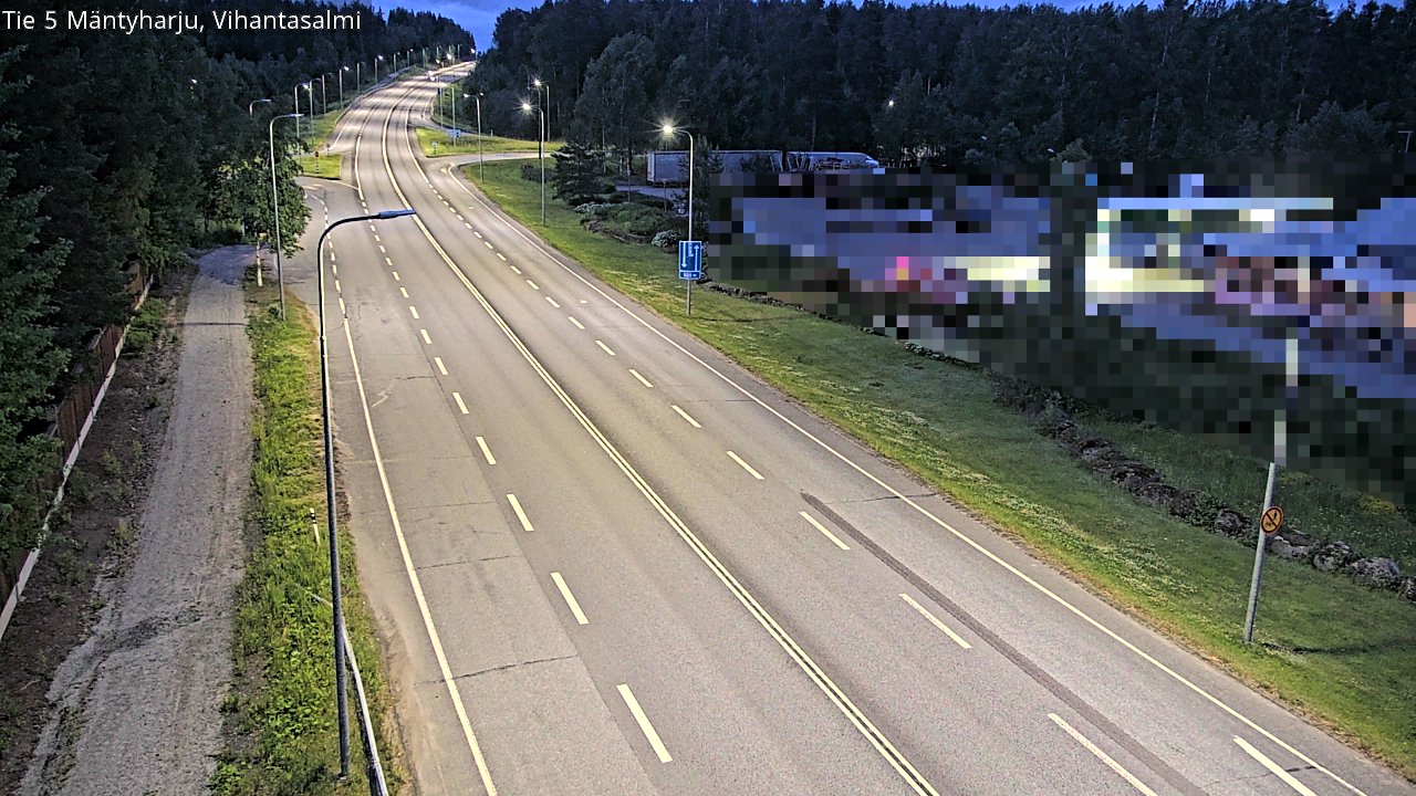 Kelikamerat Kuva Tie 5 Mäntyharju, Vihantasalmi, Mäntyharju, Etelä-Savo