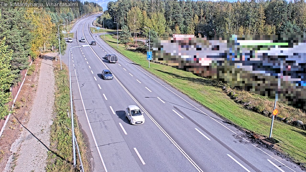 Kelikamerat Kuva Tie 5 Mäntyharju, Vihantasalmi, Mäntyharju, Etelä-Savo