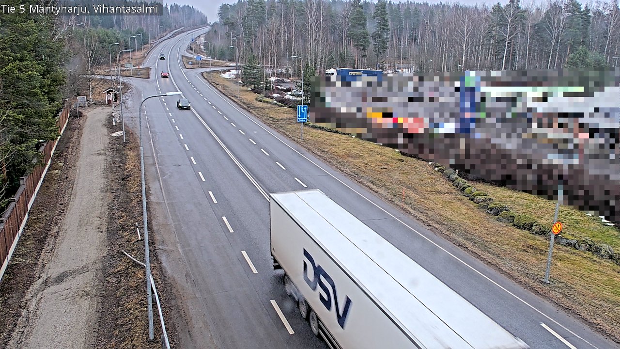 Kelikamerat Kuva Tie 5 Mäntyharju, Vihantasalmi, Mäntyharju, Etelä-Savo