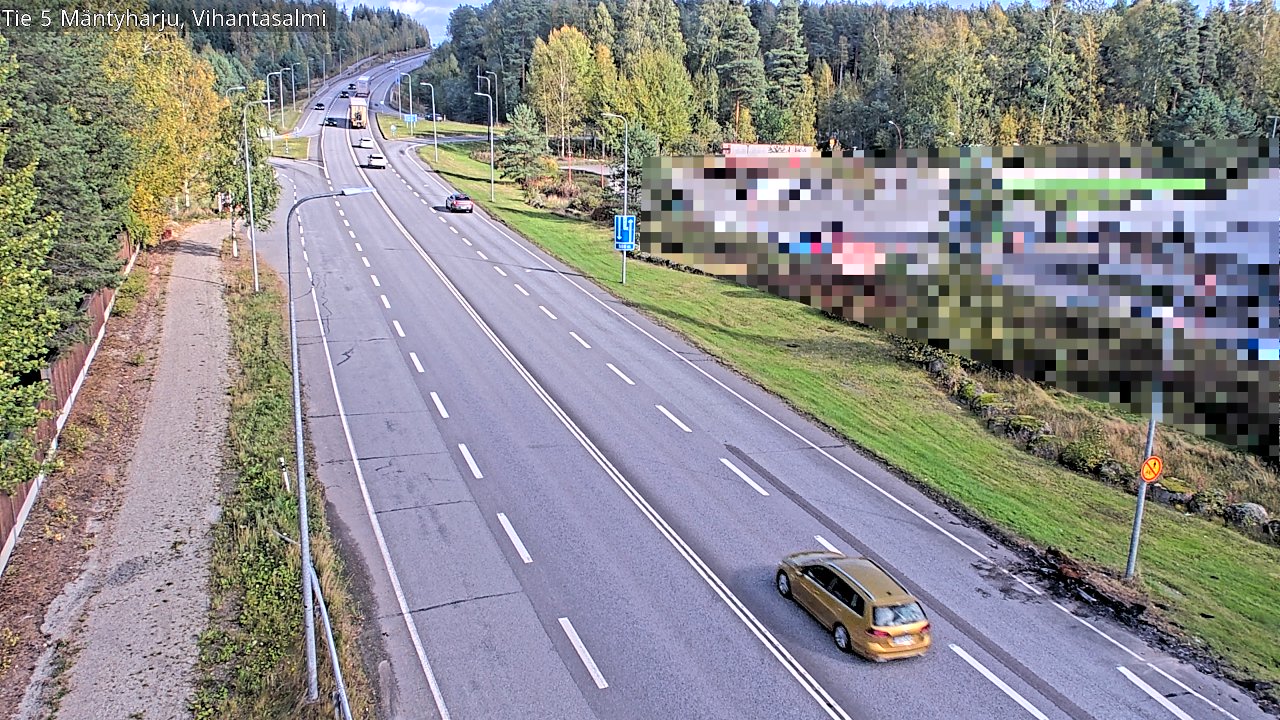 Kelikamerat Kuva Tie 5 Mäntyharju, Vihantasalmi, Mäntyharju, Etelä-Savo