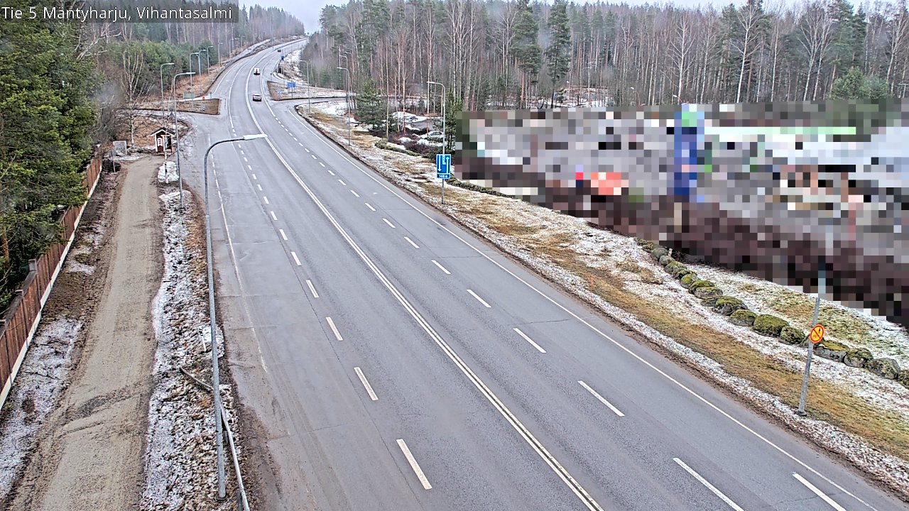 Kelikamerat Kuva Tie 5 Mäntyharju, Vihantasalmi, Mäntyharju, Etelä-Savo