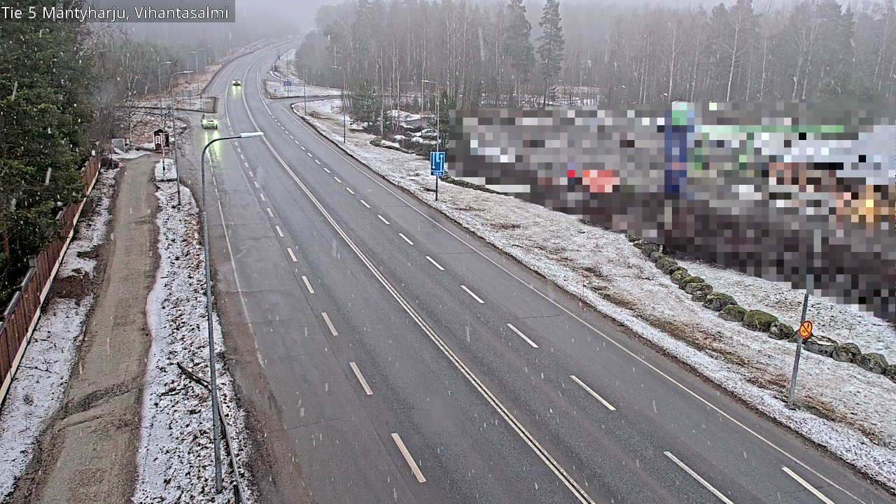 Kelikamerat Kuva Tie 5 Mäntyharju, Vihantasalmi, Mäntyharju, Etelä-Savo