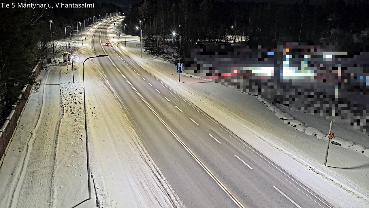 Kelikamerat Kuva Tie 5 Mäntyharju, Vihantasalmi, Mäntyharju, Etelä-Savo