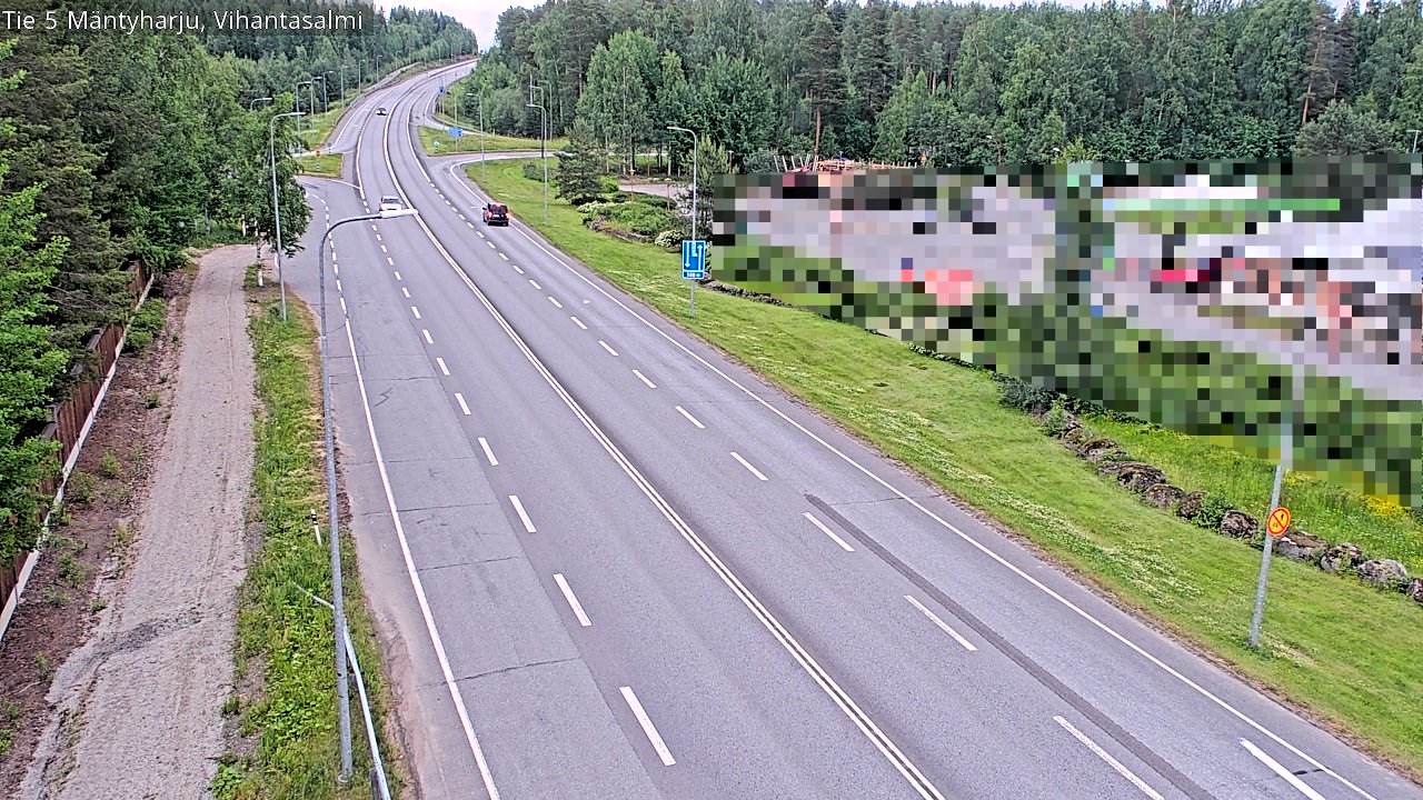 Kelikamerat Kuva Tie 5 Mäntyharju, Vihantasalmi, Mäntyharju, Etelä-Savo