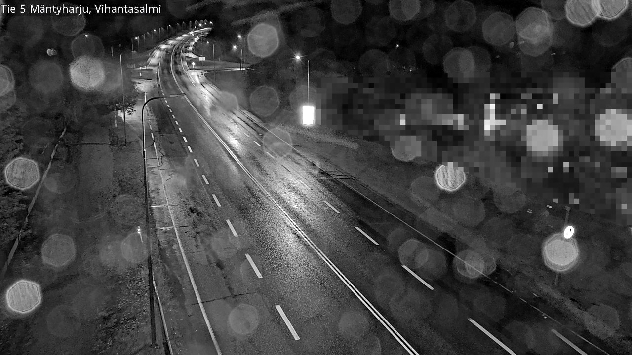 Weather Camera Image Road 5 Mäntyharju, Vihantasalm, Mäntyharju, Etelä-Savo
