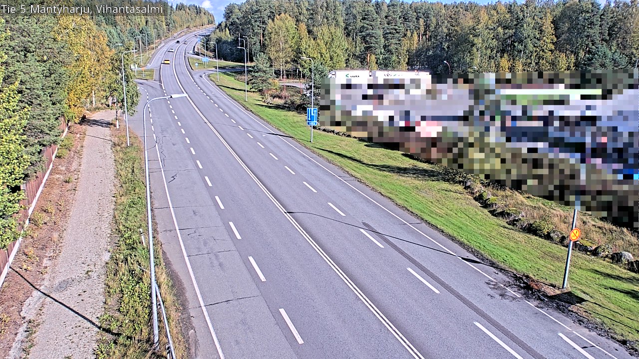 Kelikamerat Kuva Tie 5 Mäntyharju, Vihantasalmi, Mäntyharju, Etelä-Savo