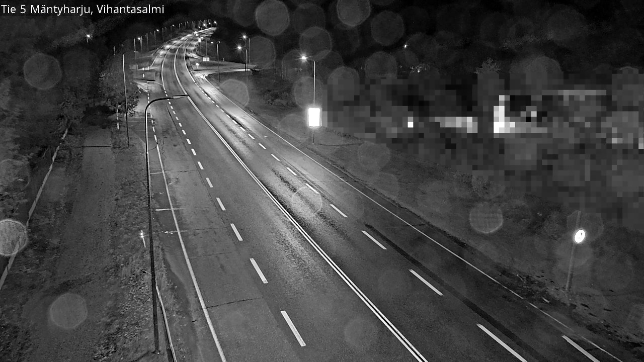 Weather Camera Image Road 5 Mäntyharju, Vihantasalm, Mäntyharju, Etelä-Savo