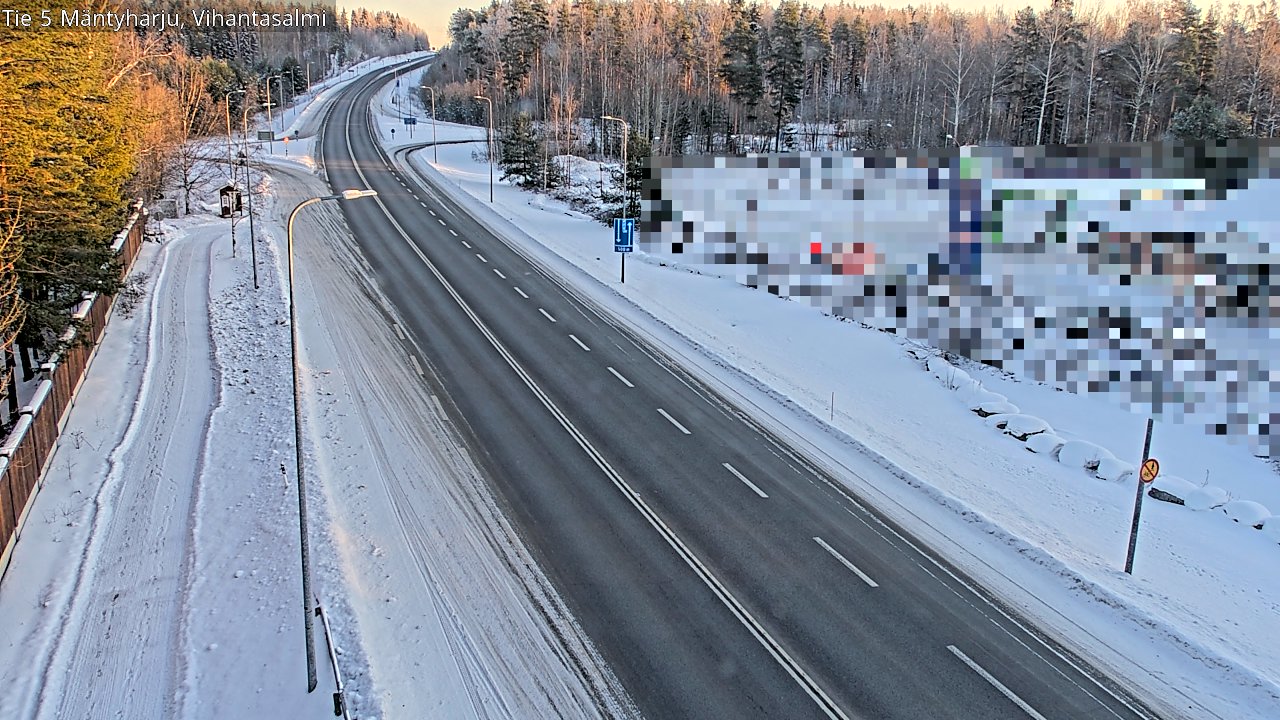 Kelikamerat Kuva Tie 5 Mäntyharju, Vihantasalmi, Mäntyharju, Etelä-Savo