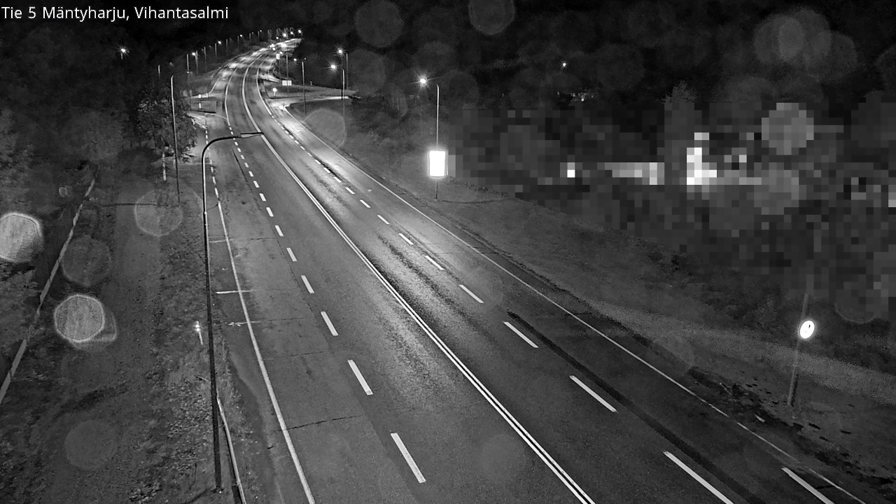 Weather Camera Image Road 5 Mäntyharju, Vihantasalm, Mäntyharju, Etelä-Savo