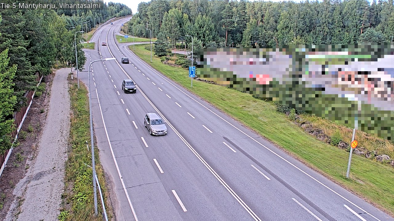 Kelikamerat Kuva Tie 5 Mäntyharju, Vihantasalmi, Mäntyharju, Etelä-Savo