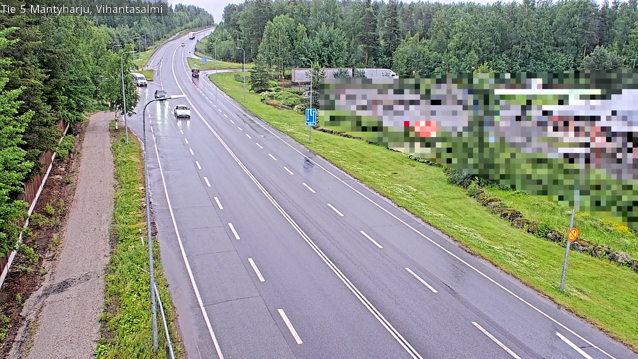 Kelikamerat Kuva Tie 5 Mäntyharju, Vihantasalmi, Mäntyharju, Etelä-Savo